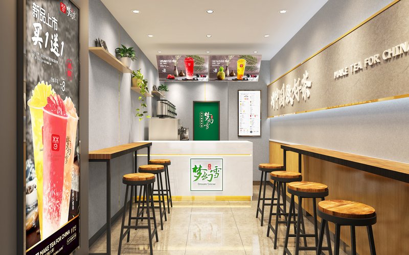 梦幻雪丨饮品加盟店怎么才能让顾客更满意？